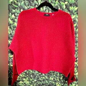 Tahari Vibrant Red Women's Blouse -Medium